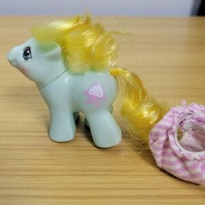 My Little Pony MLP Vintage Newborn Twin Baby Jangles G1 1987